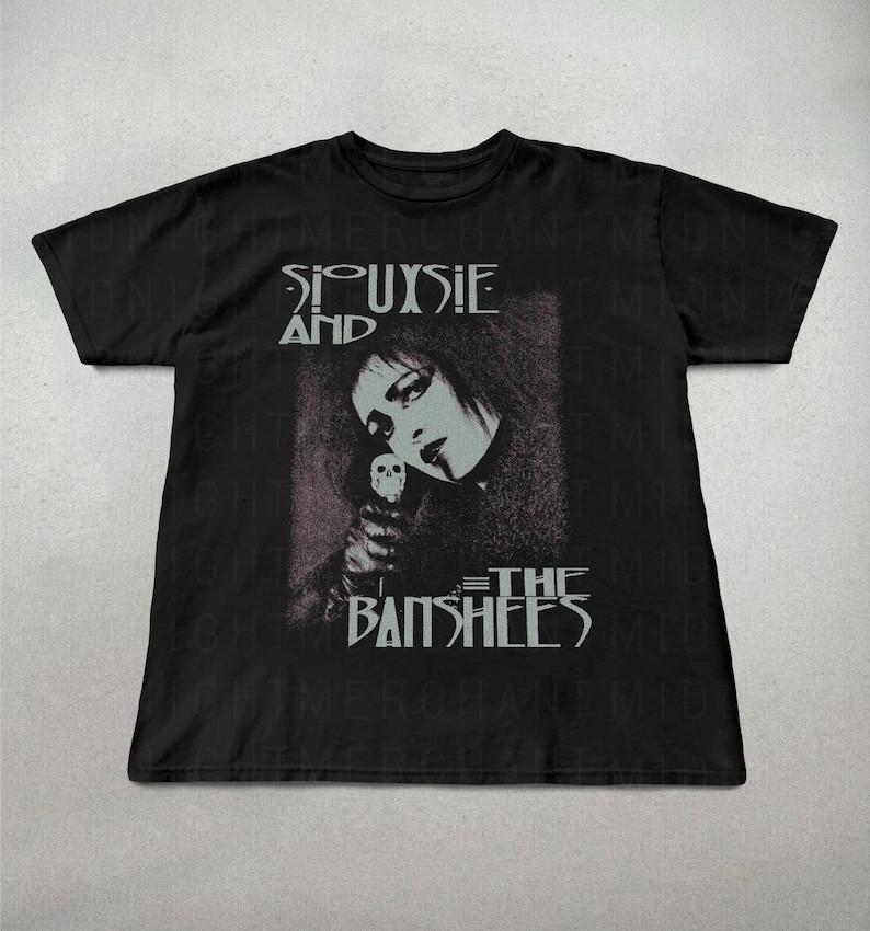 

Siouxsie and the Banshees Shirt 90s goth band tee Gothic clothing S5XL PA5437 Unisex T-Shirt S