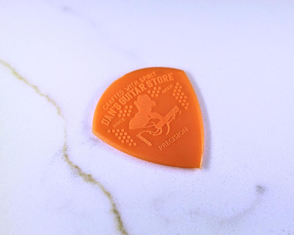 Dan's Guitar Store Precision Guitar Pick Tapered - These 10 Adjustable Thickness Double-bevel Extra-grip Guitar Picks Feature Flexible Picking Ends