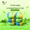 Long-Lasting Antibacterial Fragrant Toilet Bowl Cleaner - Blue Bubbles with Deodorizing Three-Color Formula