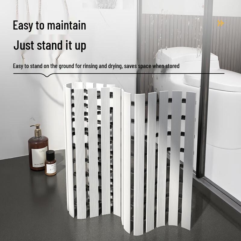 Baineng Non-Slip PVC Shower and Bath Mat