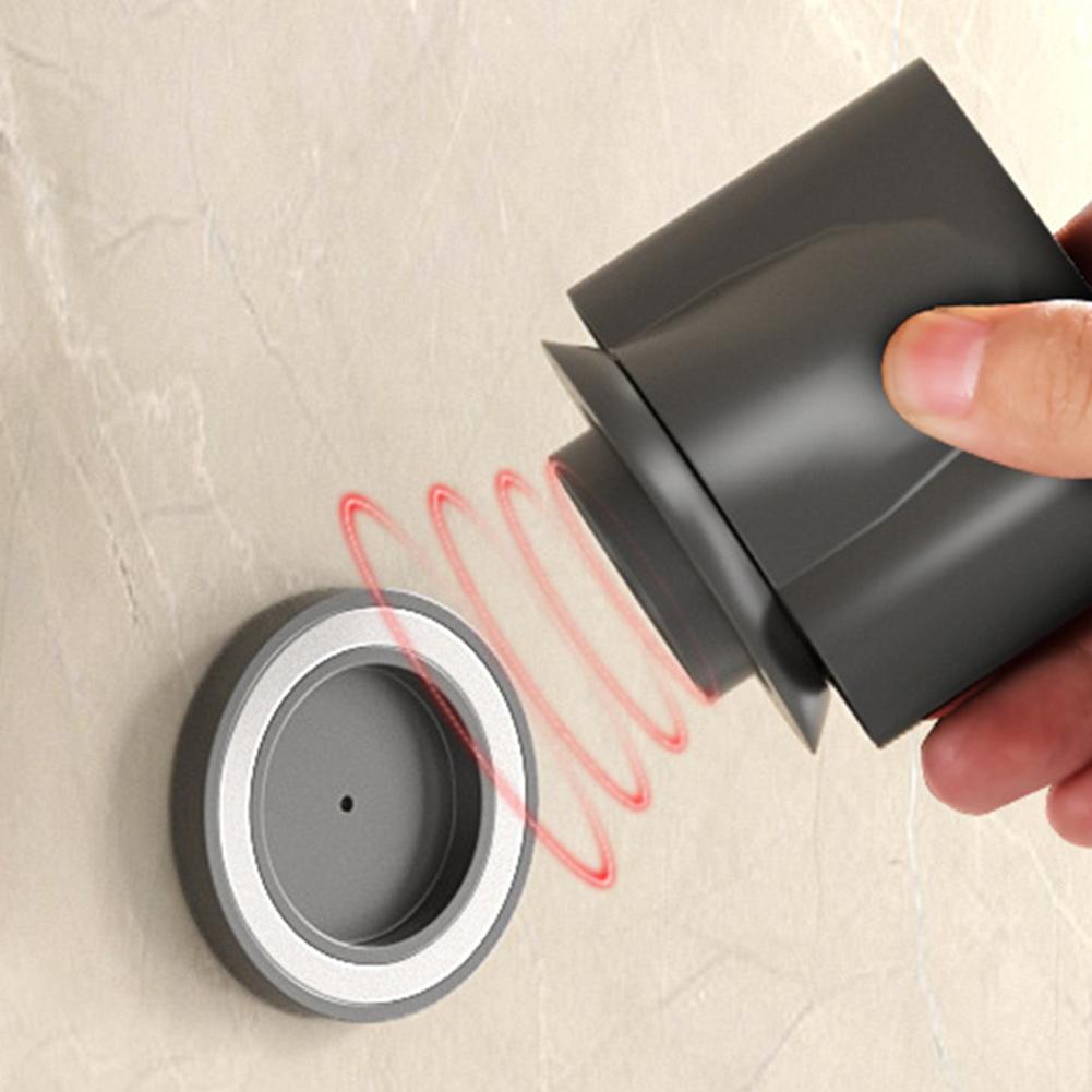 Hair Dryer Holder Wall Mounted Hair Straightener Dryer Holder Bathroom Hair Stand Organizer Shelves Self Adhesive Storage Rack