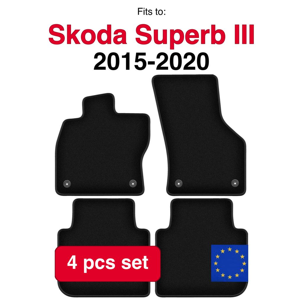 Basic Velour Floor Mats For Seat Tarraco Crossover (2018-)