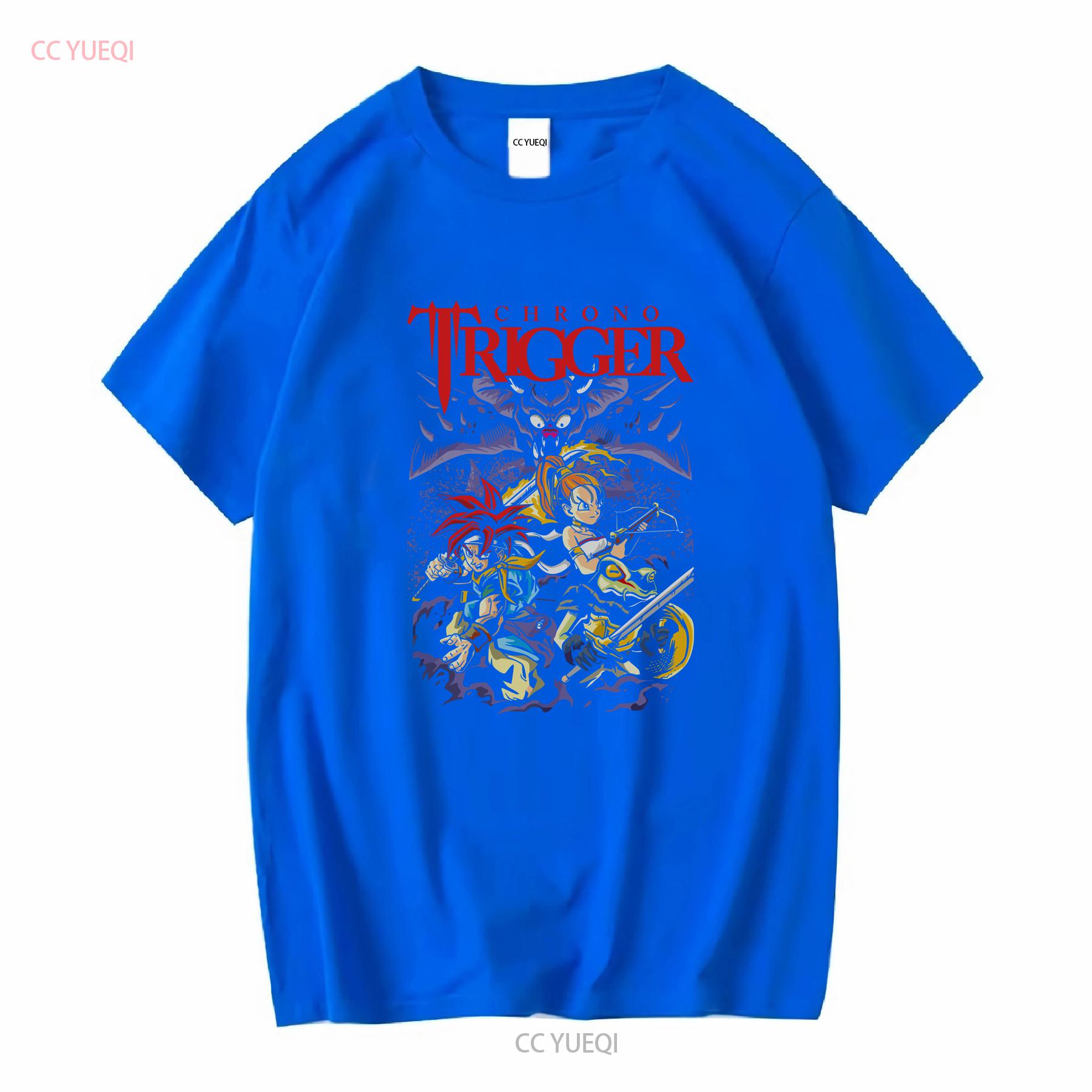 Chrono Trigger Retro Gaming T Shirt Vintage 90s Game Styl vintage Washed Slightly Breathable homme Stylish designer clothes S