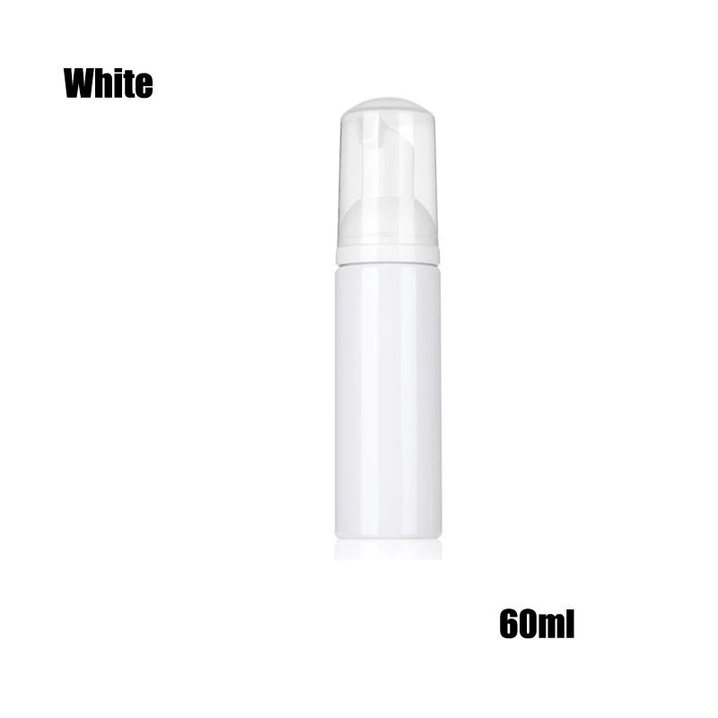 12pcs 30/50/60/100/150/200ml Plastic Transparen Foam Pump Bottle Empty Cosmetic White Soap Dispenser Foaming Bottle with Pump