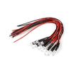 Diode LED 5 mm 12 V CC Bleue avec Fil