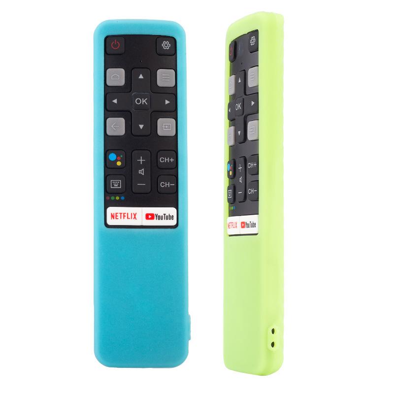 RC802V FNR1 Voice Remote Control Cases Fit for TCL Android 4K Smart TV 49P30FS 65P8S 55C715 49S6800 43S434 Protective Cover