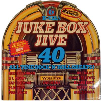 LP Deska RŮZNÍ Juke Box Jive 40 Všechny Doby Rock N NE709 KTel 1976 UK Rock Použitá