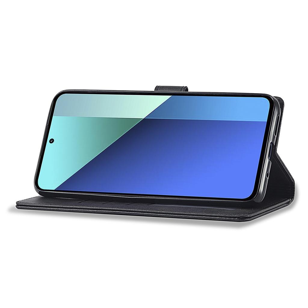 LC.IMEEKE For Xiaomi Redmi Note 13 Pro 4G/Poco M6 Pro 4G Leather Case Folio Stand View Phone Cover