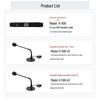 Weishu K-500 Wired Gooseneck Conference Microphone System (CN version)