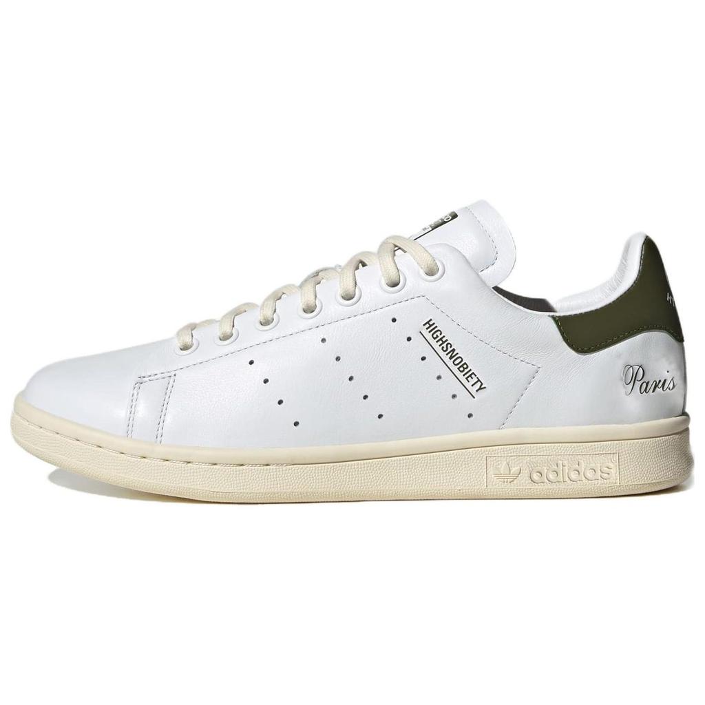 Highsnobiety X Adidas Stan Smith Not In Paris - White Green Unisex Sneakers Cloud-White Cream-White IE2530