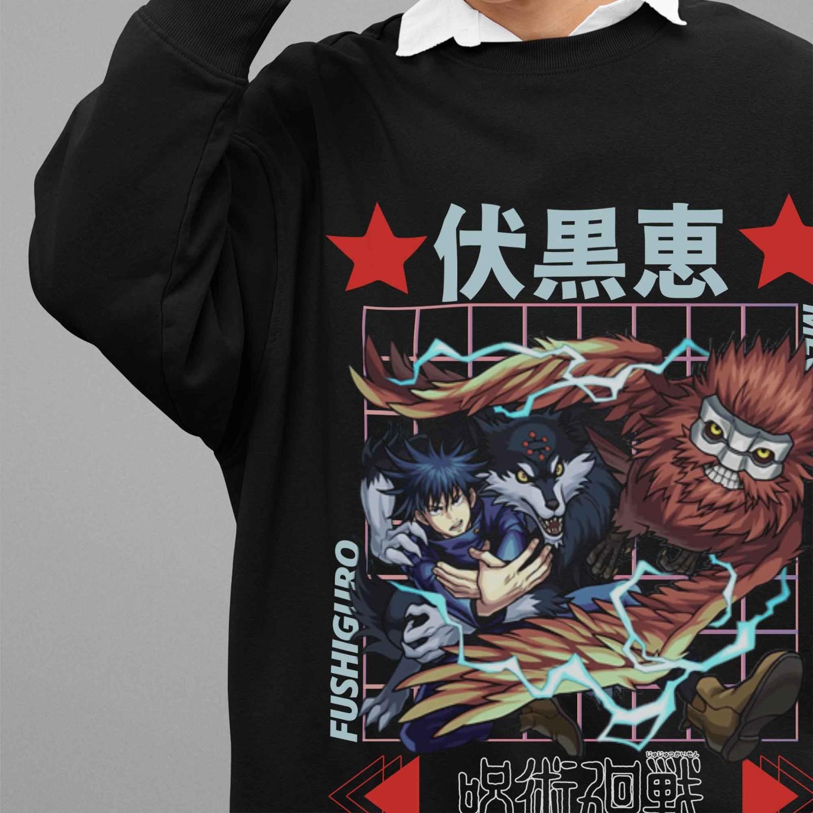 

Худі Jujutsu Kaisen Мегумі Фушігуро Светр JJK Аніме Пуловер Сукуна 3XL