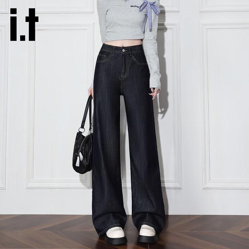 

Izzue It Women s Tencel Lyocell Straight-Leg Jeans L