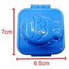 6Pcs Multicolor Egg Mold Sandwich Bento Rice Mould Sushi Maker Boiled Decor