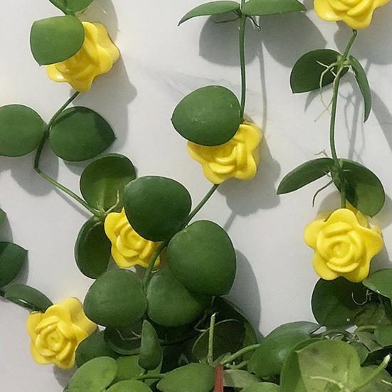 50 stk Plantestammeholder Roseformet veggklatreplante vinrankeholder Veggmontert Gjenbrukbare vinrankefesteklemmer for innendørs utendørsplanter