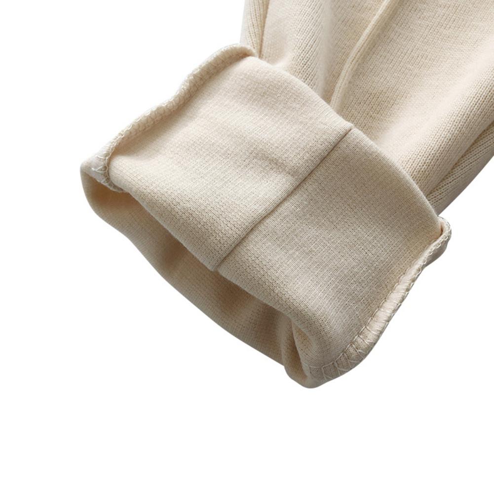 Jarní pletené elastické dětské kalhoty Dětská měkká mašle Dívčí kalhoty Oblečení 1-7 let