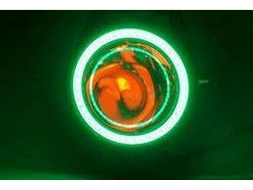 LED Headlight Angel Eye Handlebar Light for Modified Electric & U7 Motorcycles