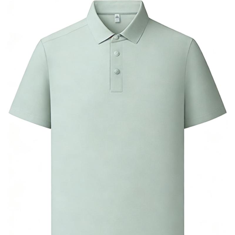 PERFEITO CRIATIVO Short Sleeve Cooling Polo Shirt 4XL