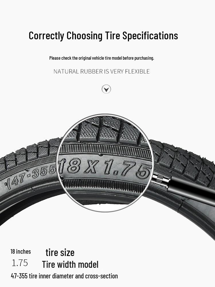 Thickened Mountain Bike Tire - Inner & Outer
