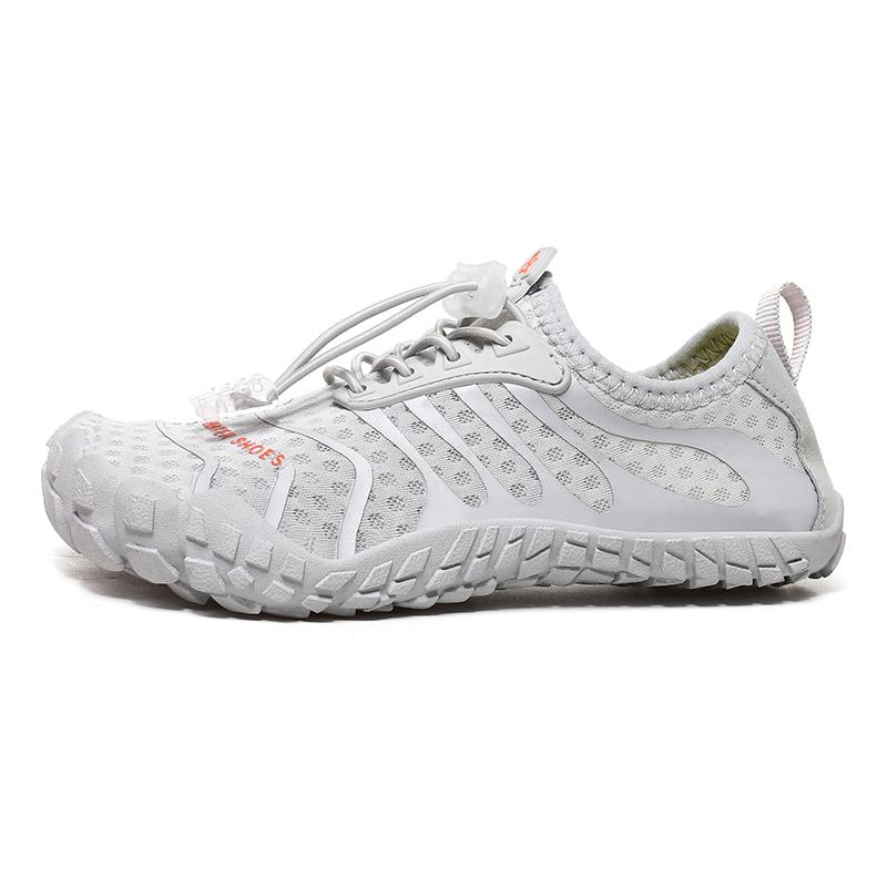 Children Pink Quick Lace Water Shoes Quick Dry Breathable Aqua Sneakers Kid Barefoot Beach Shoes Wading Diving Shoes