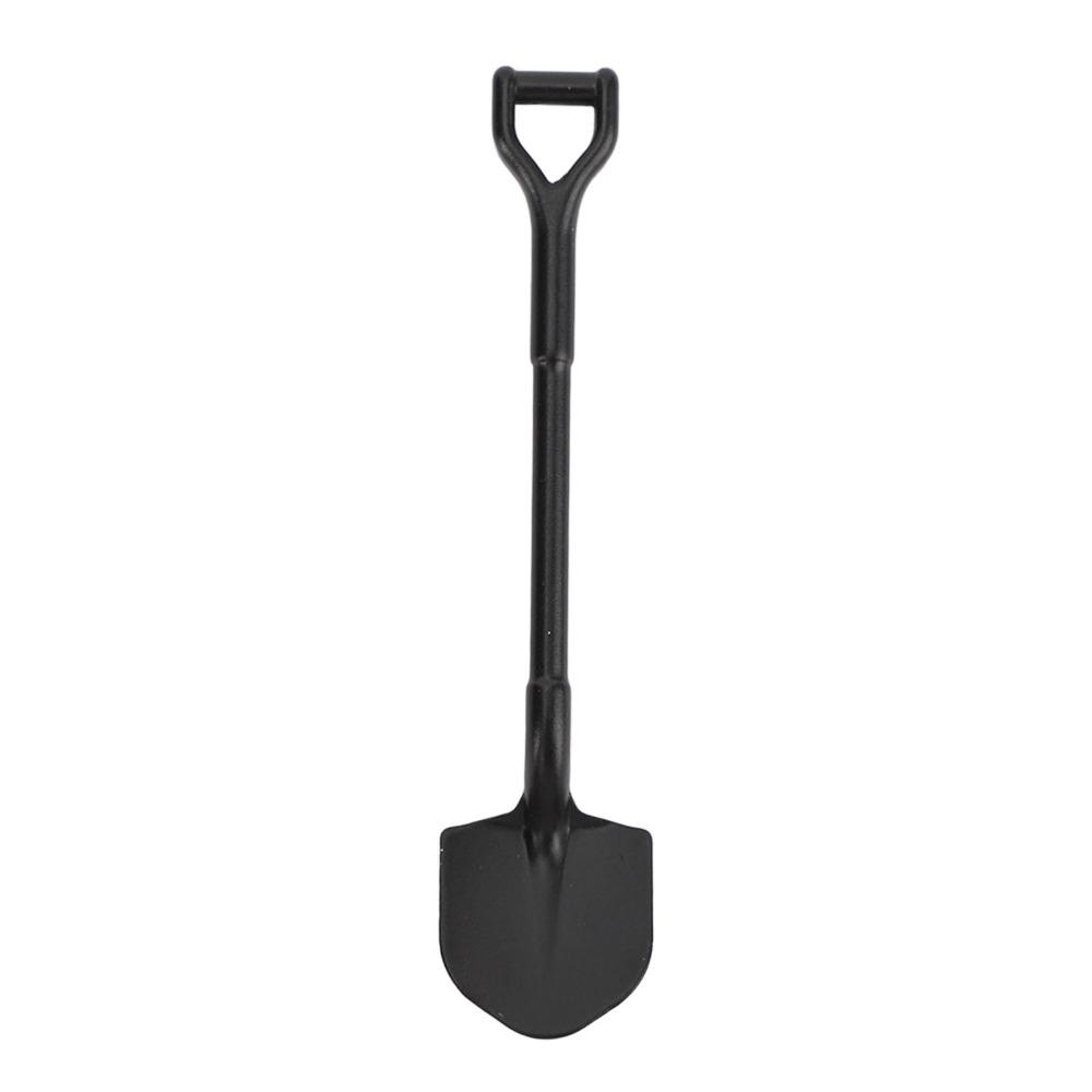 2Pcs Black RC Metal Shovel Decoration Set Iron Simulation Accessory Shovel For RC Crawler Cars