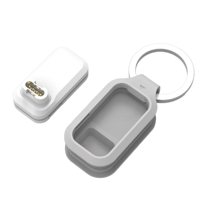 Lightweight Dustproof Charging Adapter Connector Suitable for Watches Detachable Keyring Holder Magnetic Secure Charging 1
