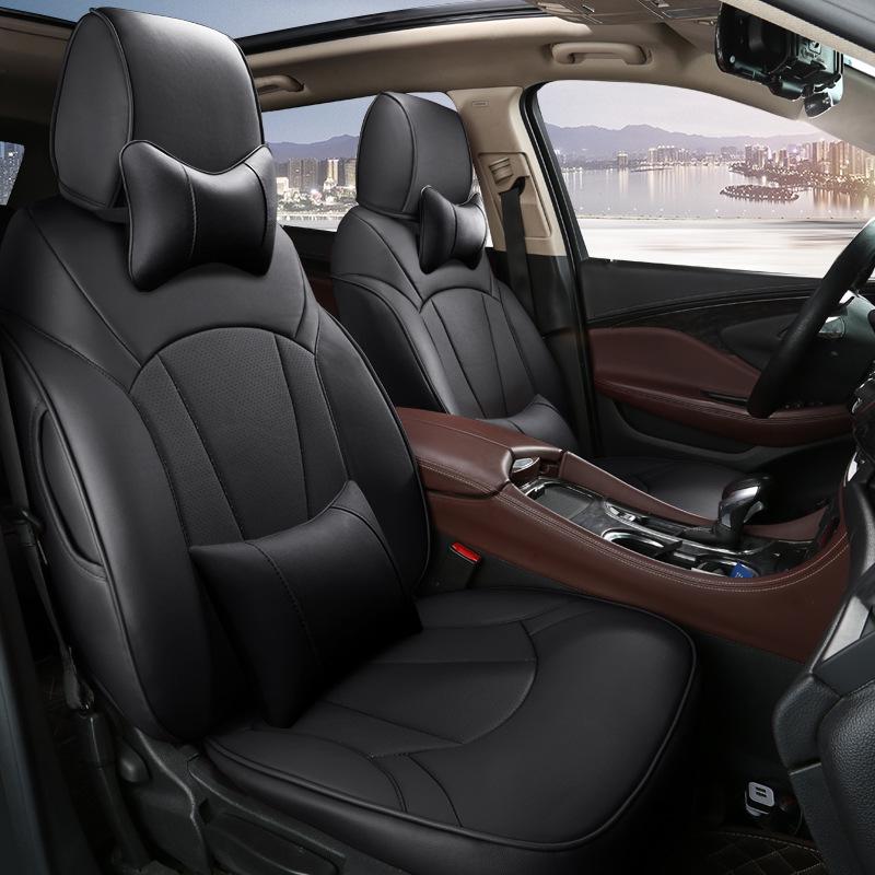 Buick Encore All-Season Leather Car Seat Cover with Original Texture, Full Surround, Custom Fit