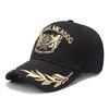 New Women Men's Baseball Cap Golden Wheat Ear Leisure Sun Hat Outdoor Casual Embroidered Caps Black Sport Hats