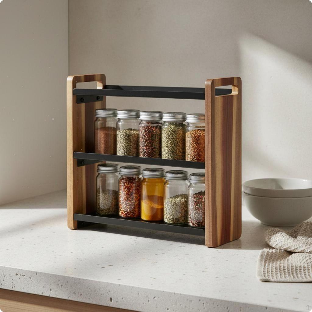 three tier Storage Rack Versatile Washroom Countertop Shelf Space Saving 3 for