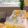 Potato Chips Shovel Dual-Handed Food Shovel Popcorn Scoop French Fry Spatula Restaurant Kitchen Utensil