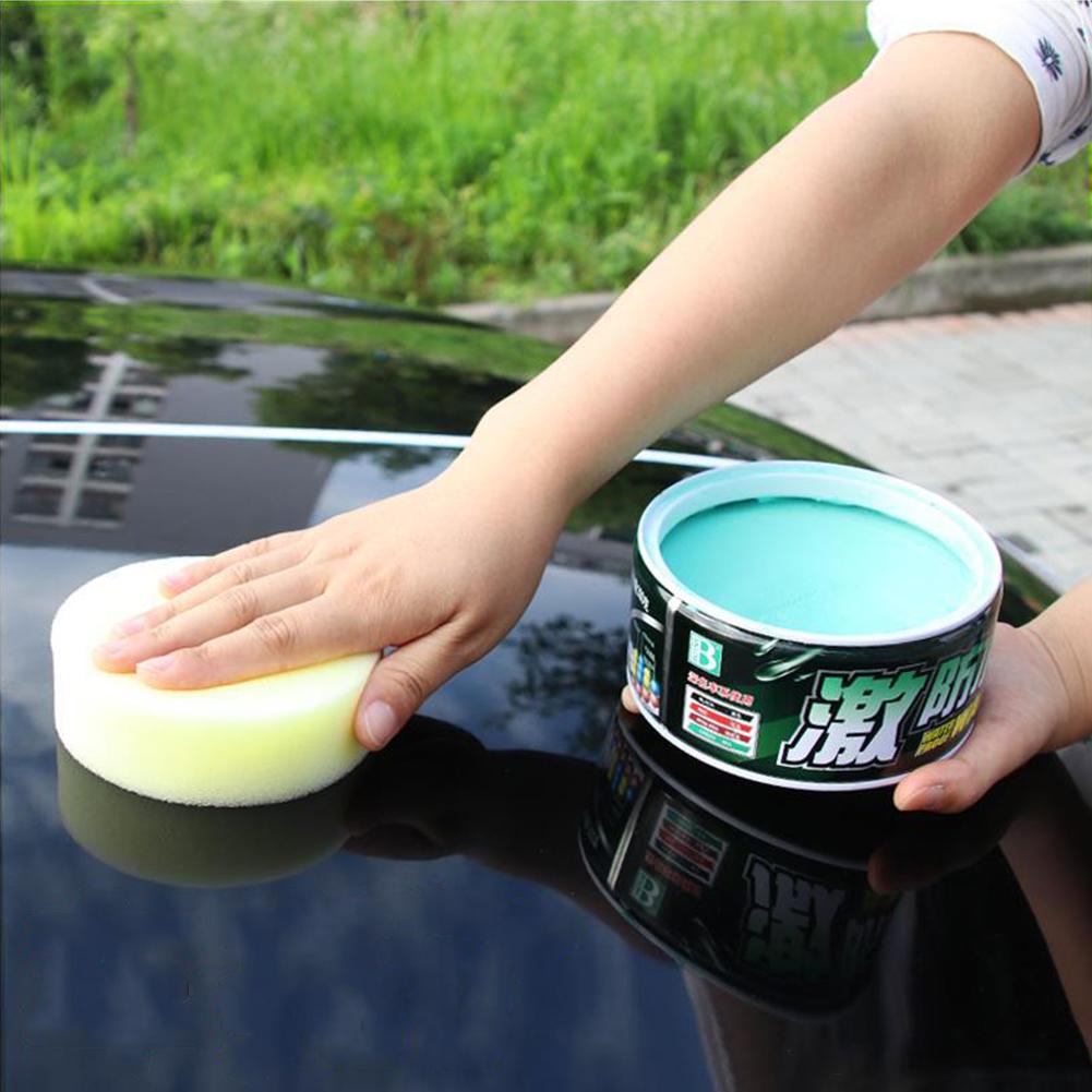 Soft 99 Waterproof Coated Solid Wax, Water Block Wax Accessories Car Wax 300g Cleaning W65 Waterproof Car