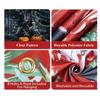 1 Halloween garage polyester banner - ghost spider web door with skull and pumpkin design perfect for holiday decoration