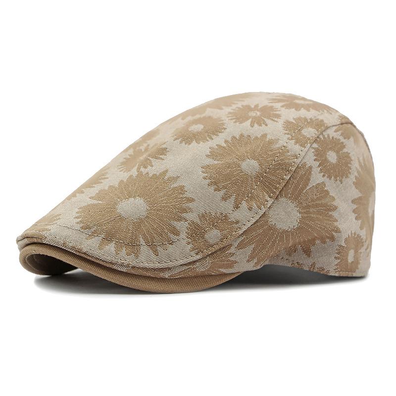 Берет с принтом, женская кепка, кепка вперед, кепки газетчика, шляпы художников Гэтсби хаки