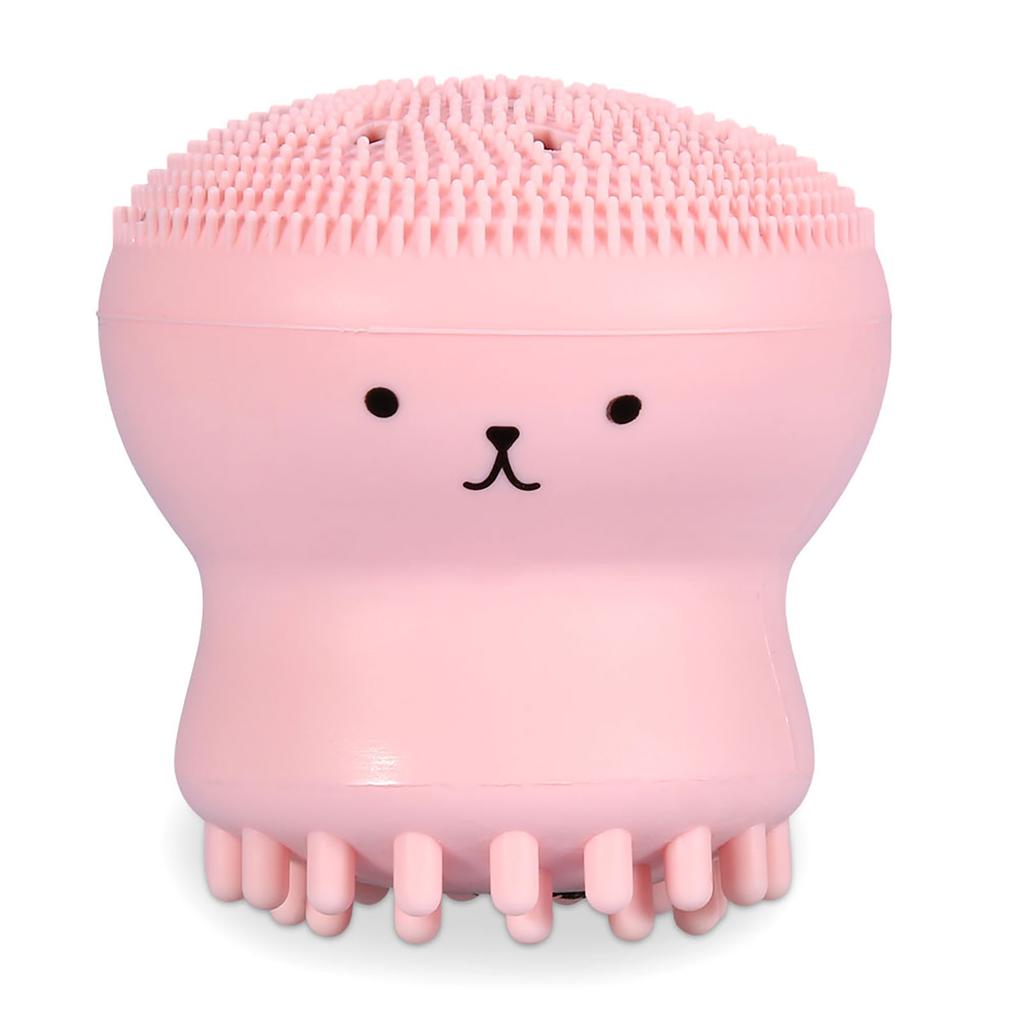 Face Cleansing Brush Exfoliating Grease Removal Massage Jellyfish Octopus Wash Tool