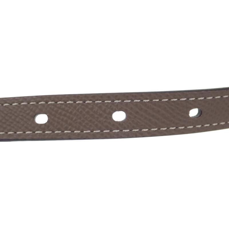HERMES H081087 belt Etope/Brown Epsom Women