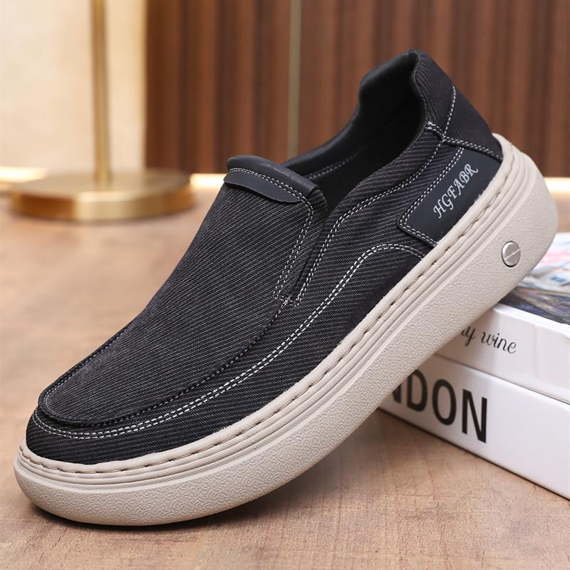 

Мужские весенне-осенние слипоны из ткани – Универсальные, Легкие, Дышащие, Питающие ноги, Идеальны для вождения. 45 чёрный