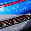 3D Metal Car Trunk Emblem Decal Letters Sticker Badge Accessories For Porsche Cayenne Panamera Macan 911 718 Taycan Boxster