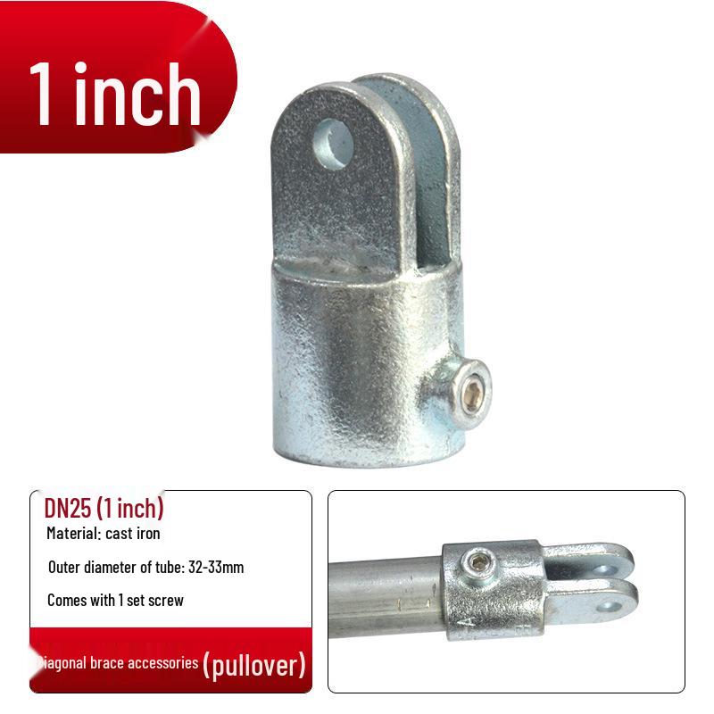 4/6-Point Galvanized Pipe Connectors: No-Weld Sunroom Shelf Couplings
