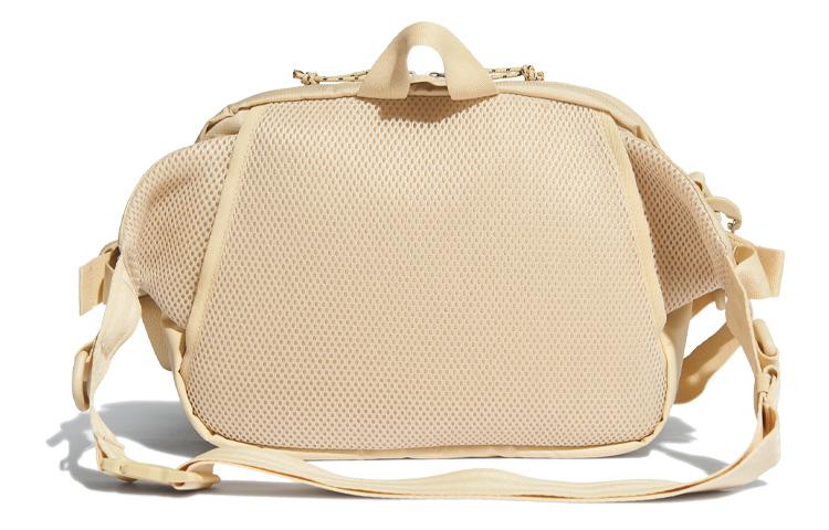 Adidas Originals Trefoil Polyester Shoulder Bag, Crossbody Bag, Fanny Pack Regular Unisex Beige HE9717