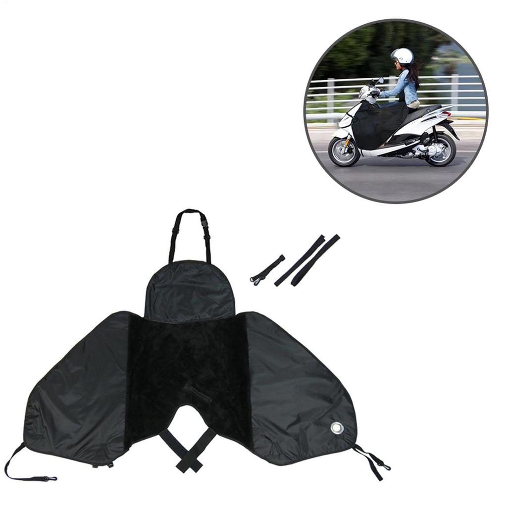 Windproof Motorcycle Leg Cover Waterproof 420D Oxford Cloth Mobility Scooter Panel Cover Leg Lap Apron Cover For Moped Scooter