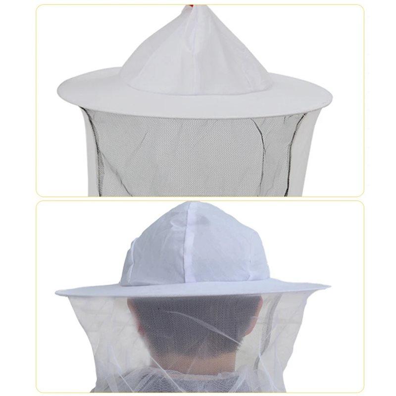 Premium-4X Multi-Purpose Beekeeping Hat Versatile Protection For Beekeepers High Definition Veil High-Quality Fabric Mesh