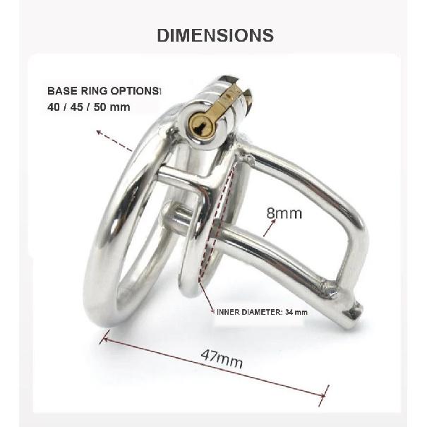 304 Stainless Steel Urethral Chastity Cage Male CB Lock 3 Ring Sizes Metal Catheter BDSM Training Restraint Adult Toy for Men