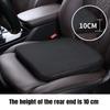 6-10CM Car Seat Booster Cushion Honeycomb Memory Cotton Seat Cushion Simple Breathable 3D Mesh Thickened Sedentary Seat Cushion