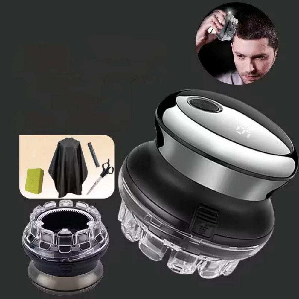 

Washable Hair Cut Cutting Kit Even Cut Men s Hair Trimmer Cordless Automatic Hair Clipper Barber Silver