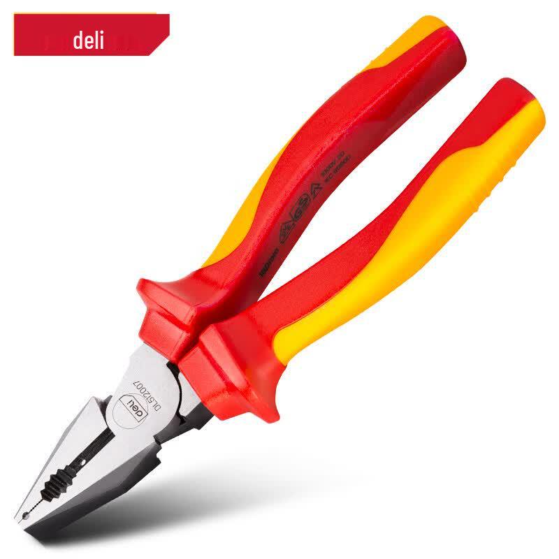 Deli Insulated Labor-saving Wire Pliers 7 inch