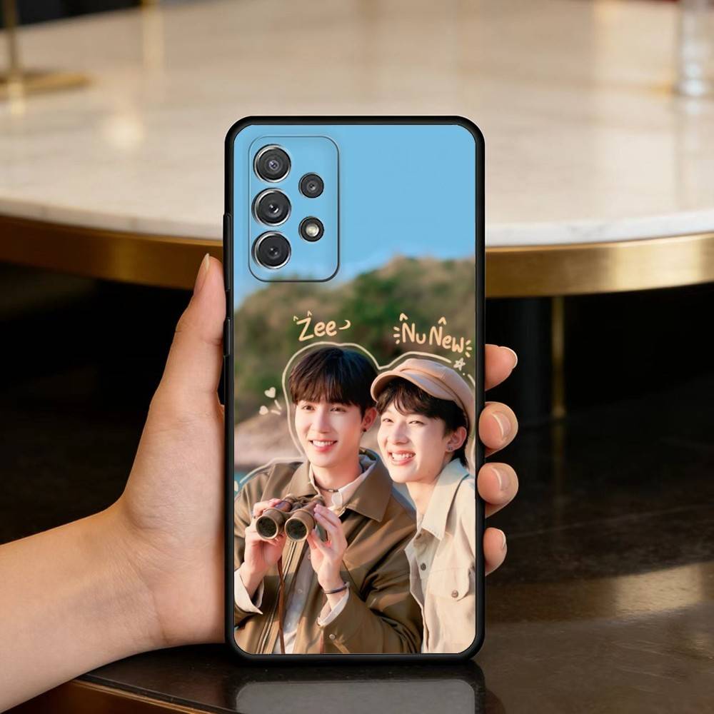 

Thai Singer NuNew Phone Case For Samsung Galaxy A73,A72,A71,A70,A53,A52,A51,Soft Silicone Black Cover Samsung a42 5g