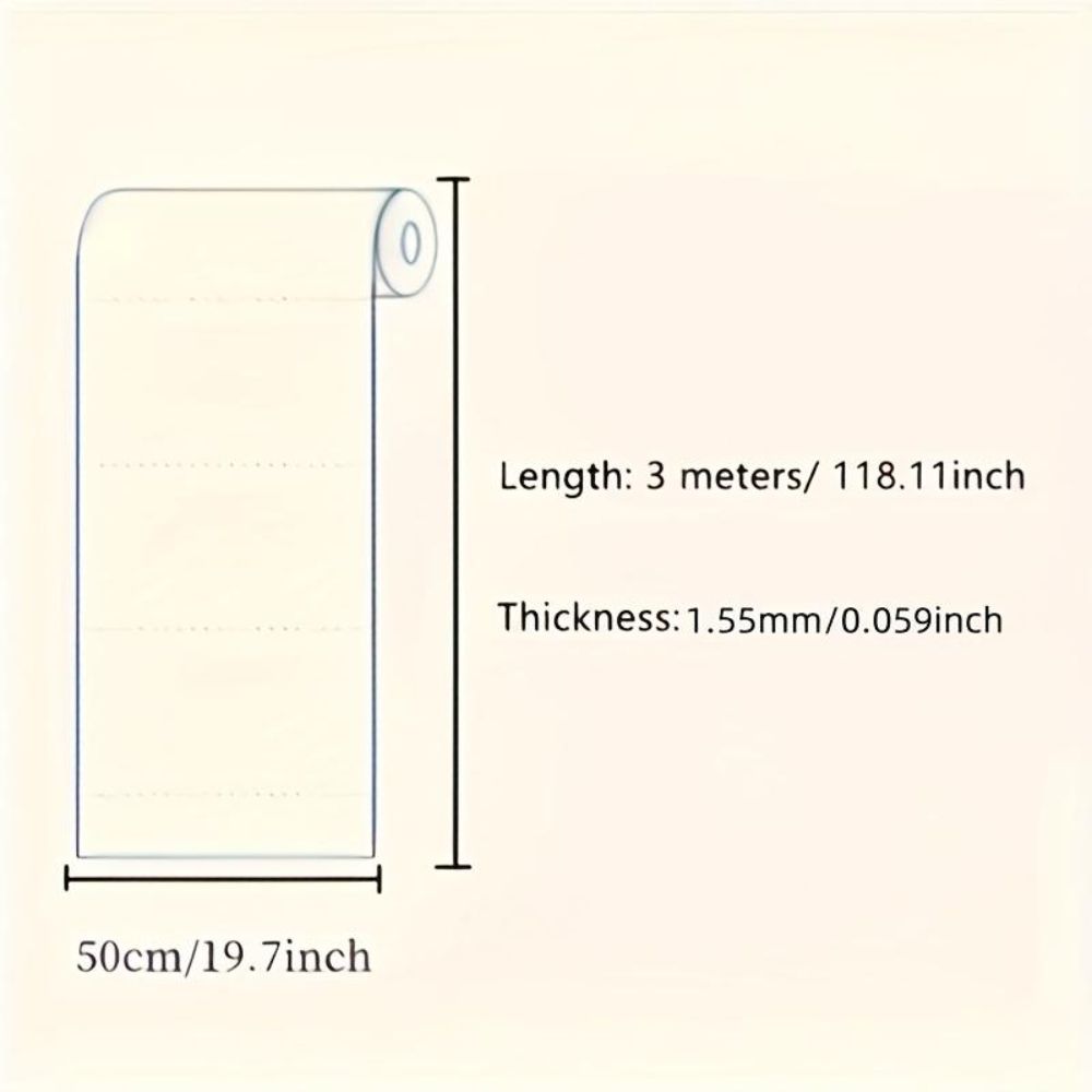 50x300cm Heat Insulation Wallpaper Sound Insulation Wallpaper for Homes Offices Bedrooms