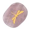 Worry Stone Gold Color Carved Dragonfly Sk   Relaxing and Soothing Balance Stone