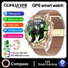2024 Neue GPS-Positionierung Smartwatch High-End Herrenuhr Bluetooth-Anruf Multi-Sport-Modus Kompass Wasserdichte Herren-Smartwatch