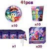 New Inside Out 2 Birthday Party Decoration Supplies Kit  Tableware Backdrop Glasses Paper Plates Cups Napkins Balloon  for Kids