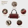 Elegant Bowling Bag Large Capacity Women Handbags Vintage Crossbody Bag  Girls